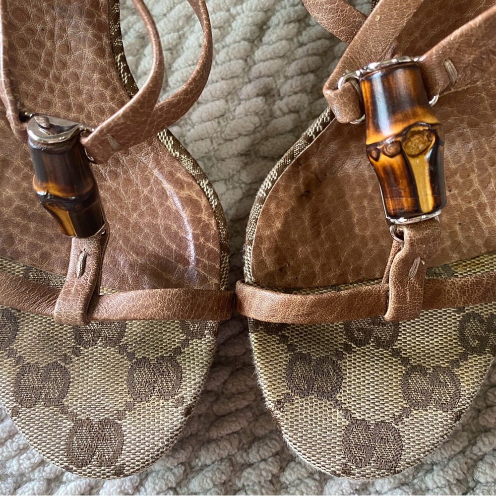 Gucci Women's Libeccio Sandals 36 - Picture 6 of 9